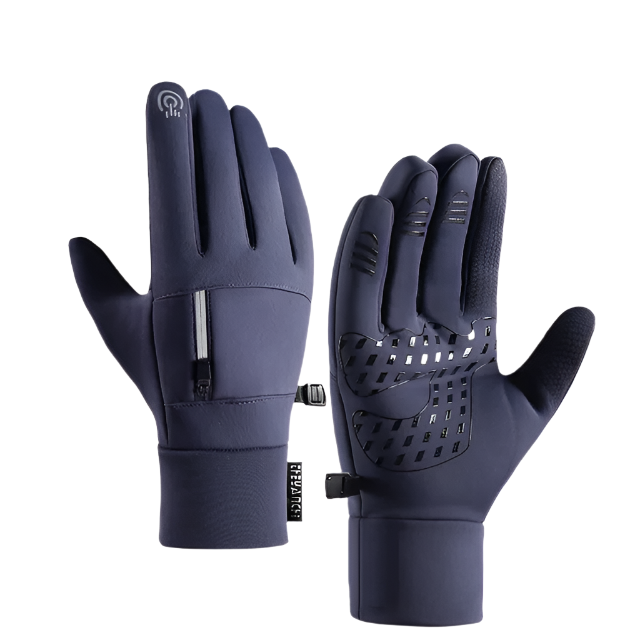 Thermal Fleece Lined Winter Gloves for Men and Women - Waterproof & Windproof