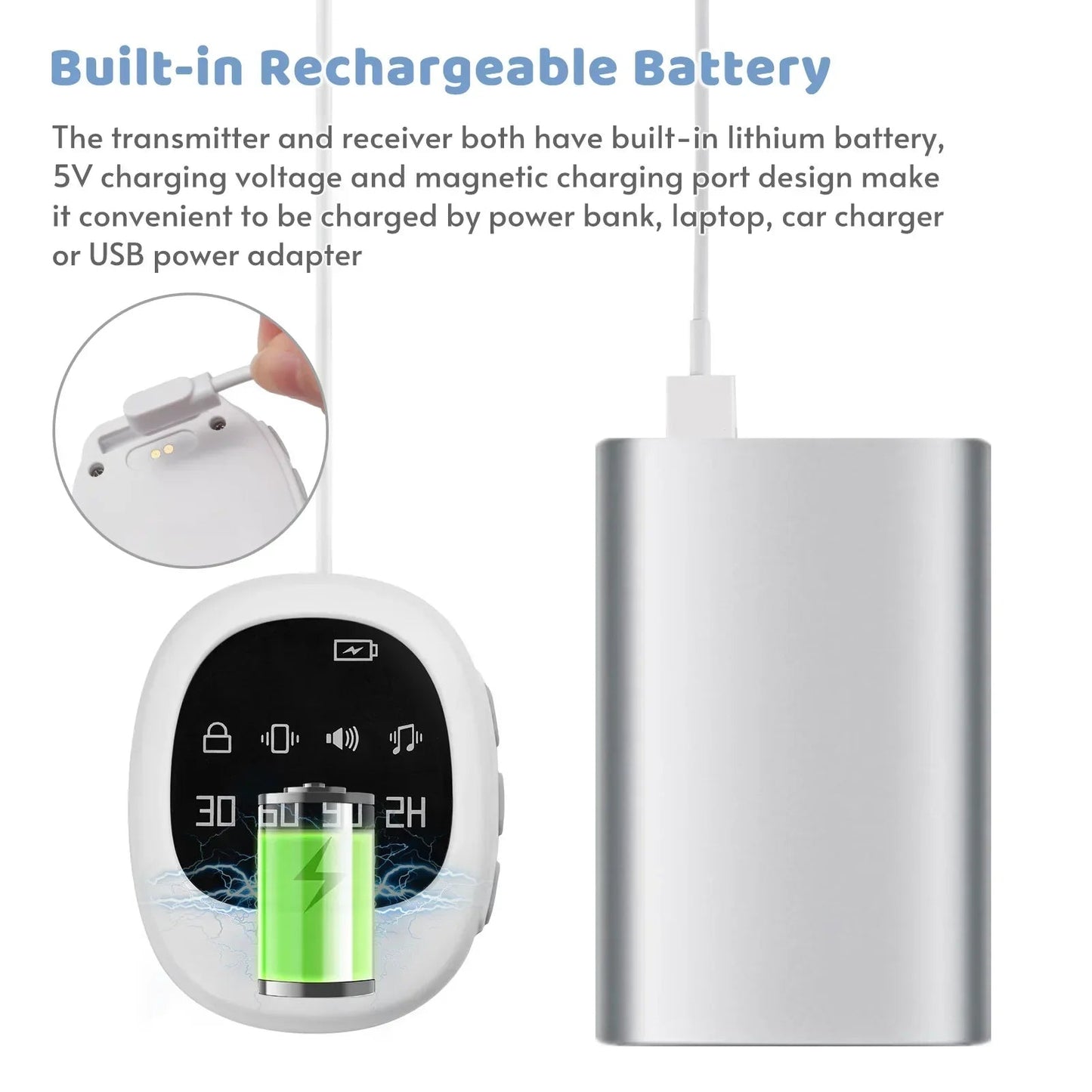 Adjustable Wireless Bedwetting Alarm – Effective Aid for Potty Training