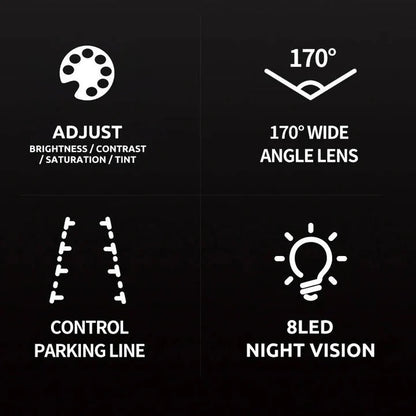 4.3-Inch Wireless Backup Camera with Night Vision and 170-Degree Angle