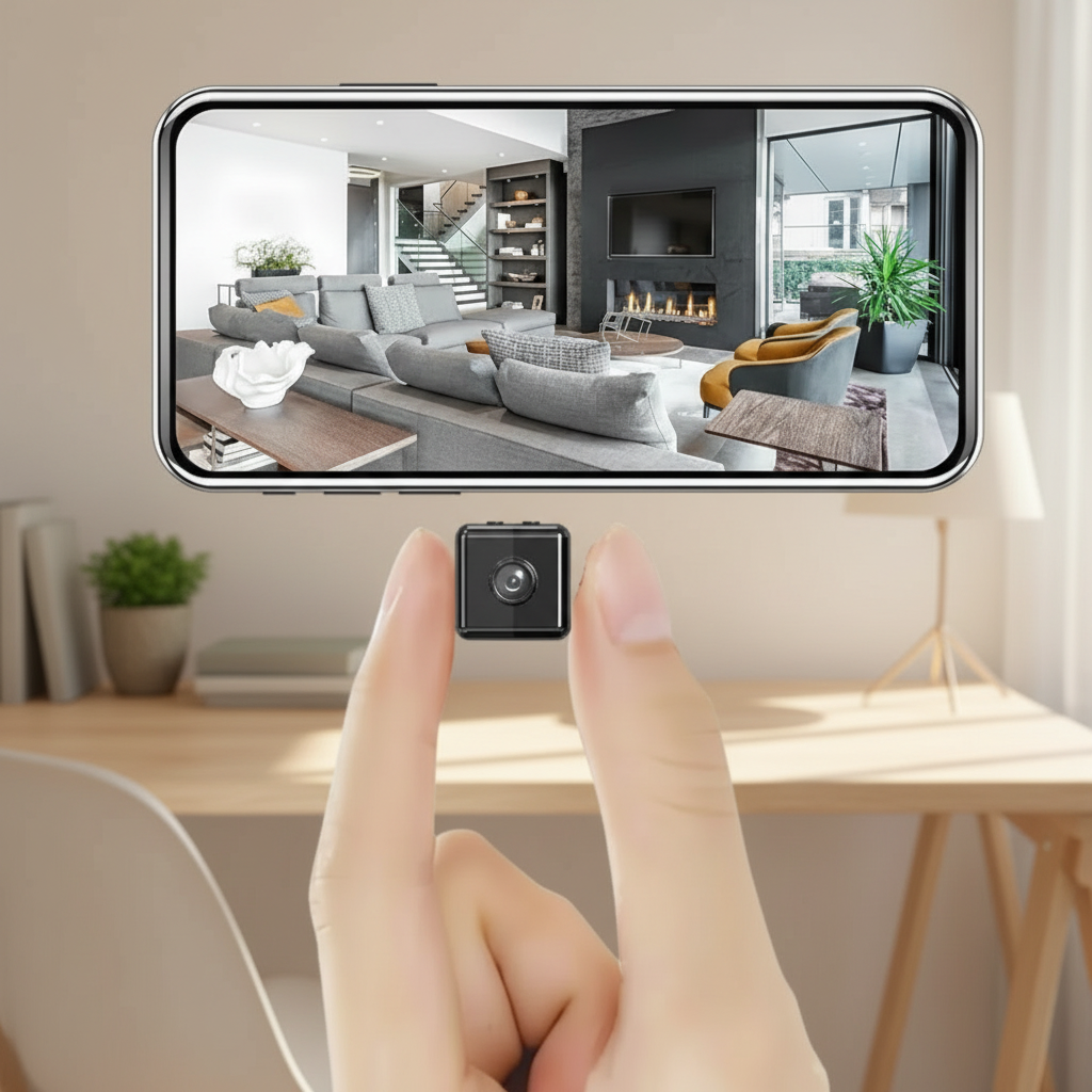 Indoor/Outdoor Wireless Surveillance Camera with 1080p HD and Motion Alerts
