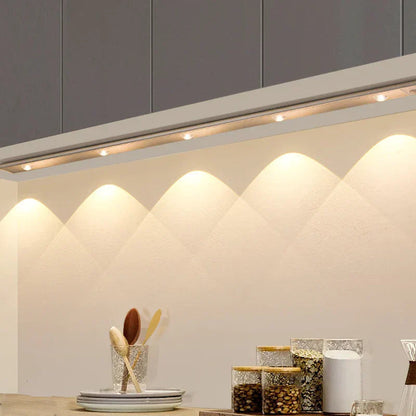 Adjustable Color Motion Sensor Puck Lights for Under Cabinet Illumination