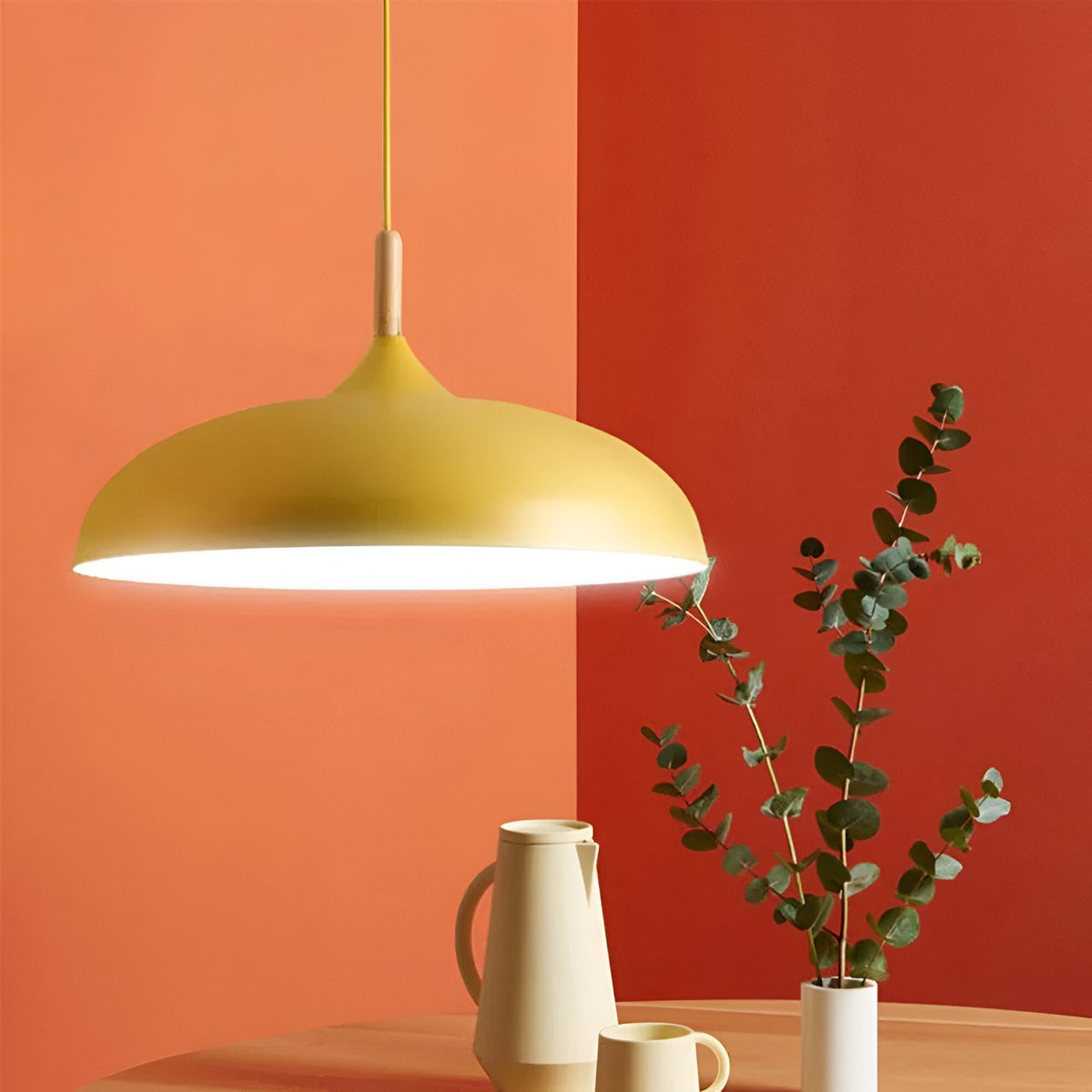 Modern LED Hanging Light in Scandinavian Design