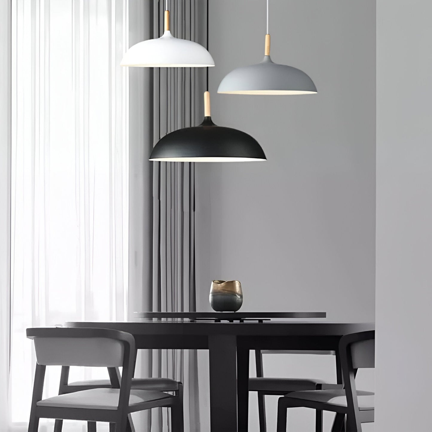 Modern LED Hanging Light in Scandinavian Design