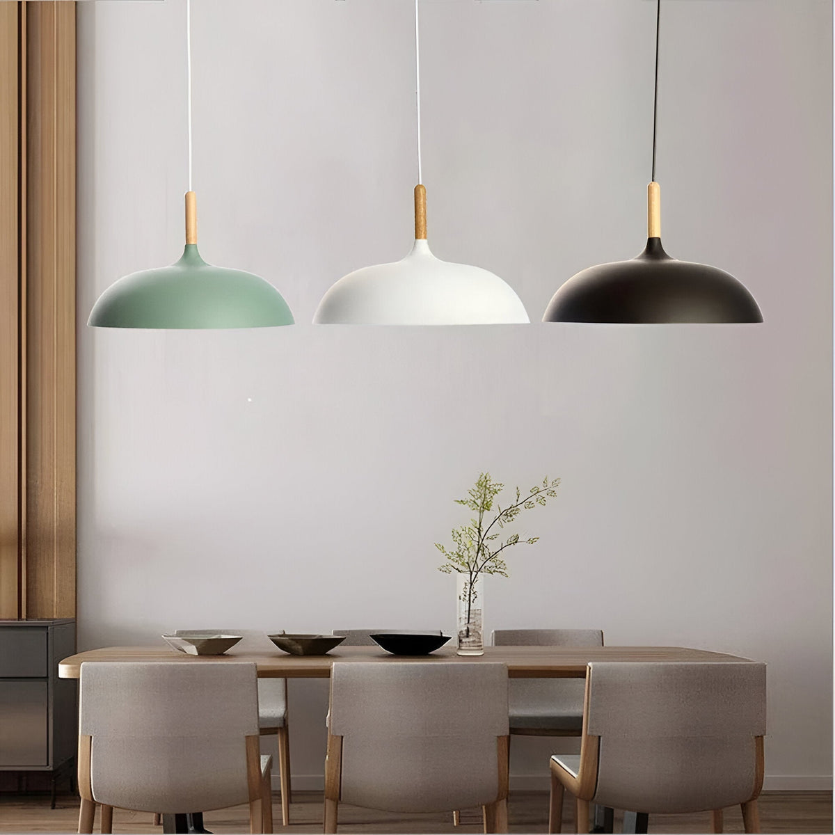Modern LED Hanging Light in Scandinavian Design