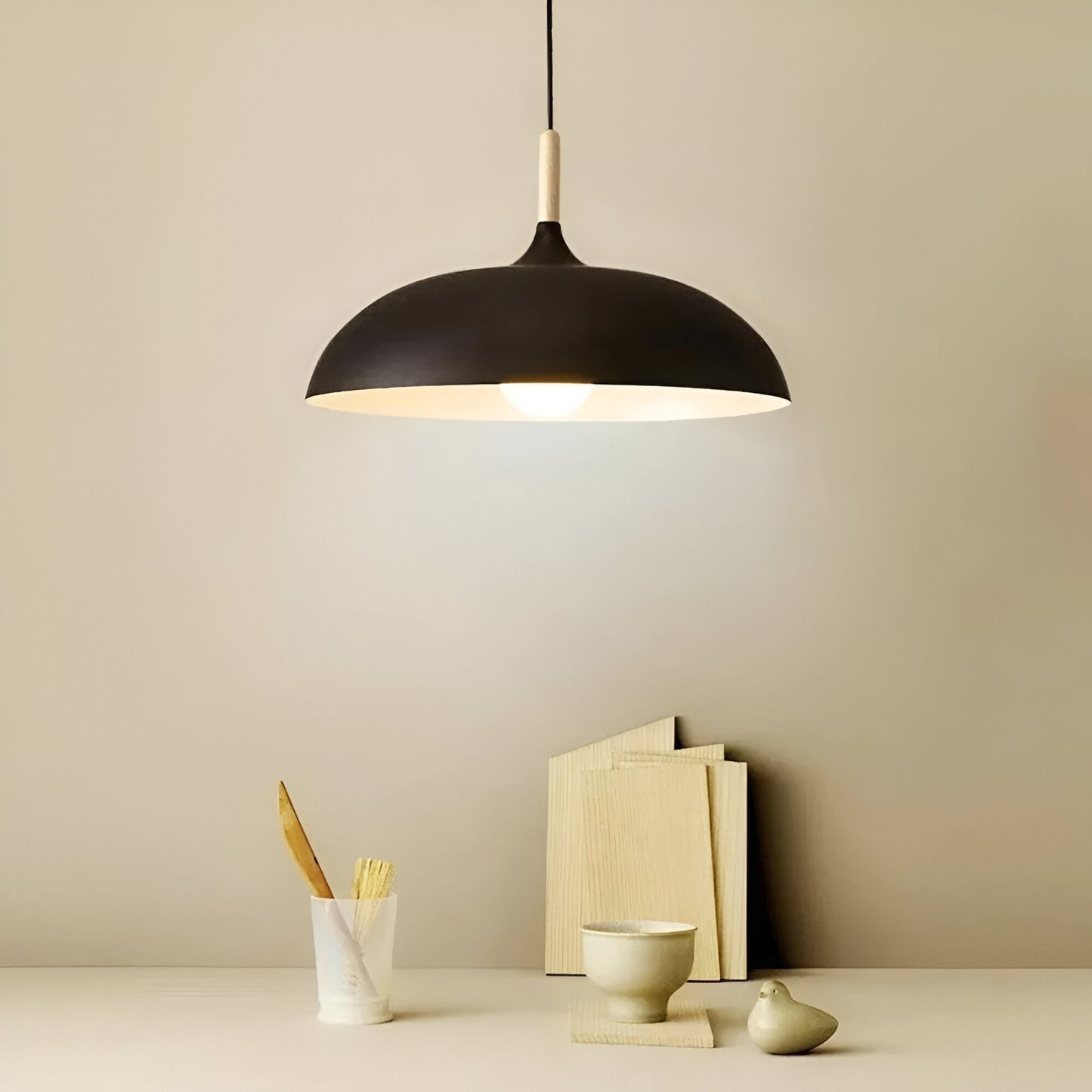 Modern LED Hanging Light in Scandinavian Design
