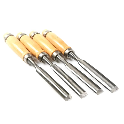 12-Piece Wood Carving Tool Set with Ergonomic Grips for All Skills