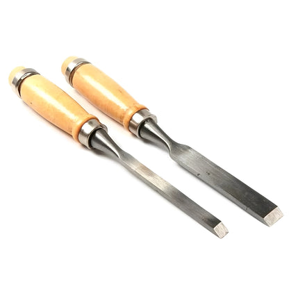12-Piece Wood Carving Tool Set with Ergonomic Grips for All Skills