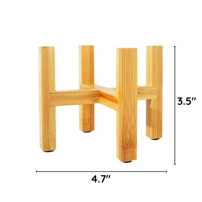 Sturdy Wooden Trays for Plant Pots – Indoor and Outdoor Display Stand