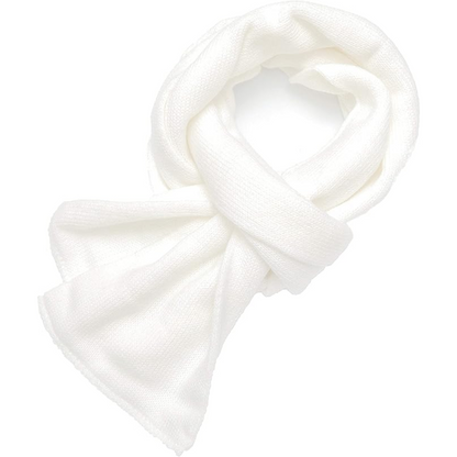 Classic Double Layer Knit Scarf for Men – Extra Warmth for Winter