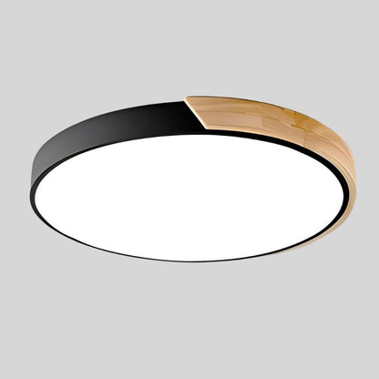 Contemporary Circular Ceiling Light with LED Technology