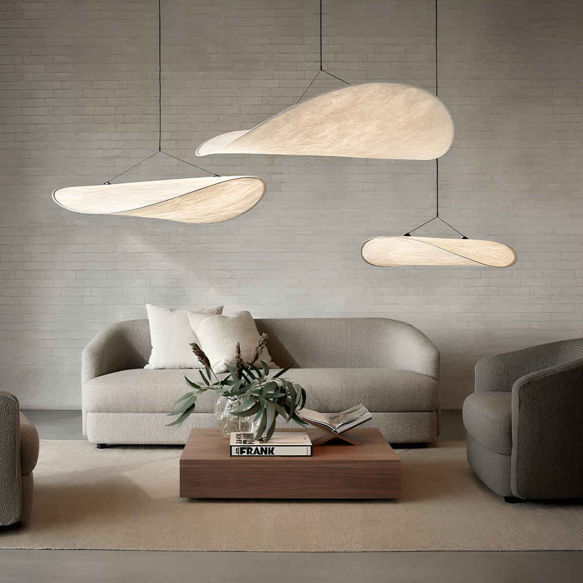 Japandi Style Pendant Light with Scandinavian Design
