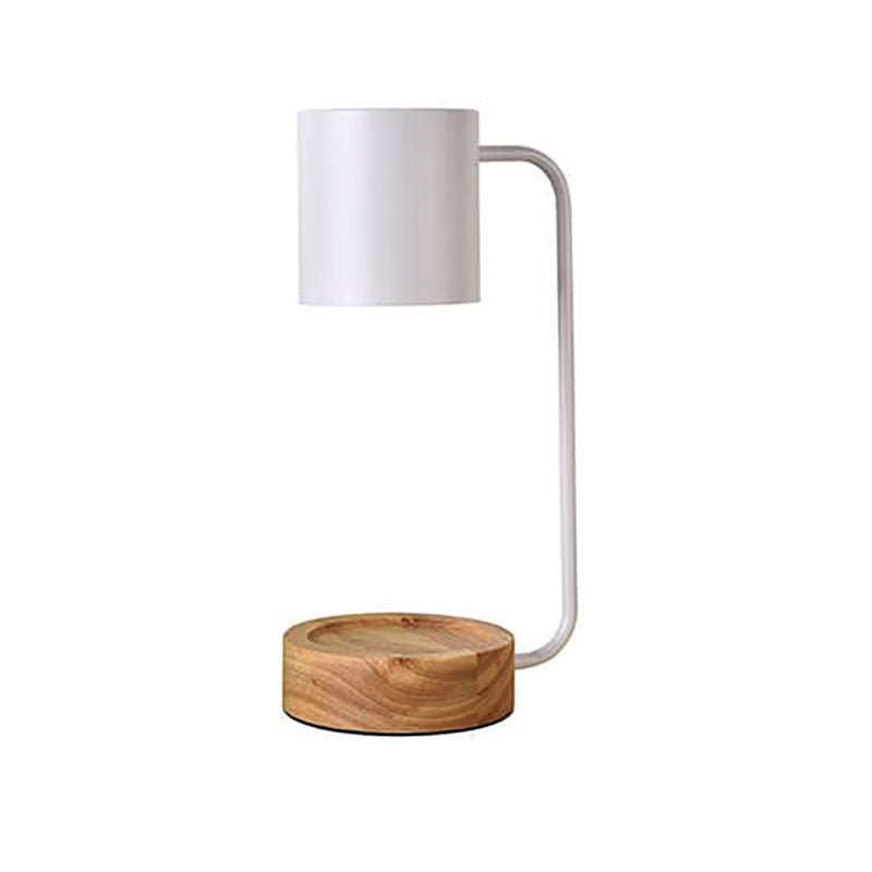Modern Minimalist Table Lamp for Living Room - Elegant Wood Design