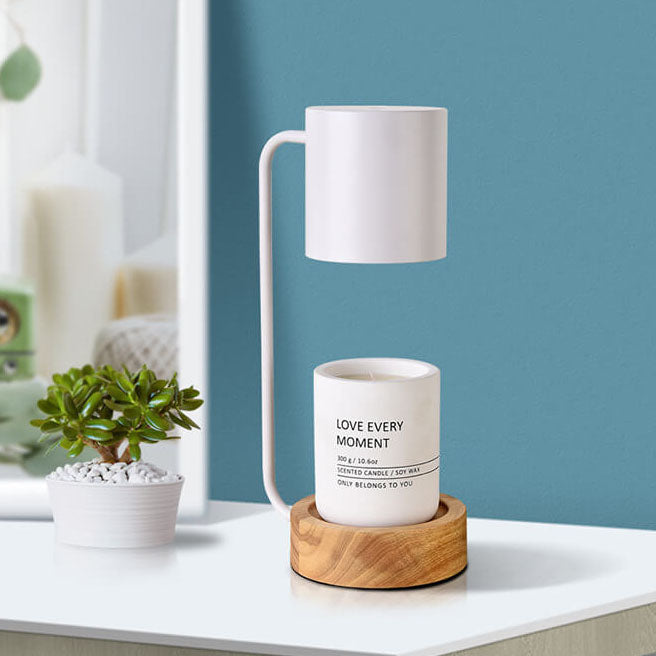 Modern Minimalist Table Lamp for Living Room - Elegant Wood Design