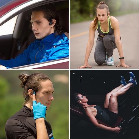 Open-Ear Wireless Headphones: Waterproof and Comfortable