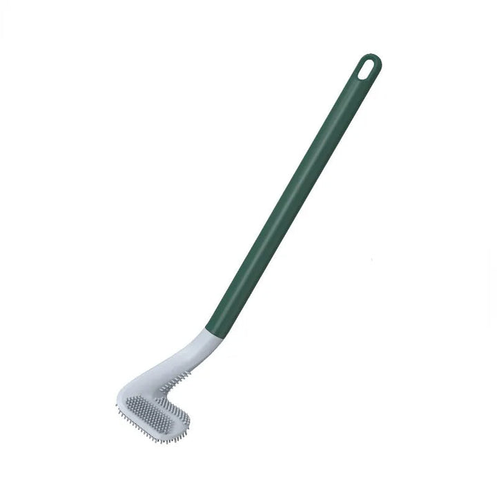 Innovative Wall-Mounted Silicone Toilet Cleaner with Flexible Design