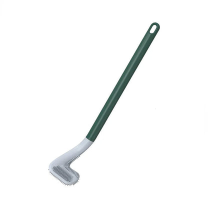 Innovative Wall-Mounted Silicone Toilet Cleaner with Flexible Design