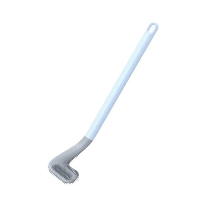 Innovative Wall-Mounted Silicone Toilet Cleaner with Flexible Design