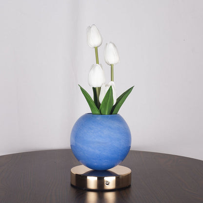 Tulip-Shaped LED Table Light