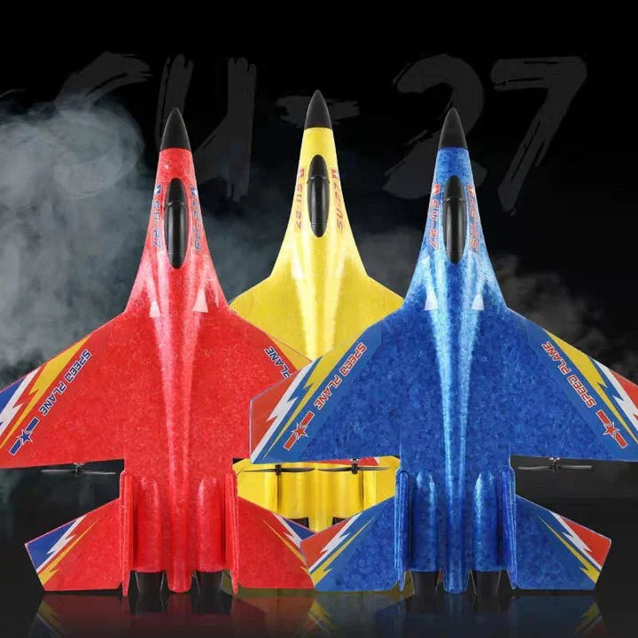 High-Flying RC Aircraft with Soft Impact Nose and Sturdy Frame