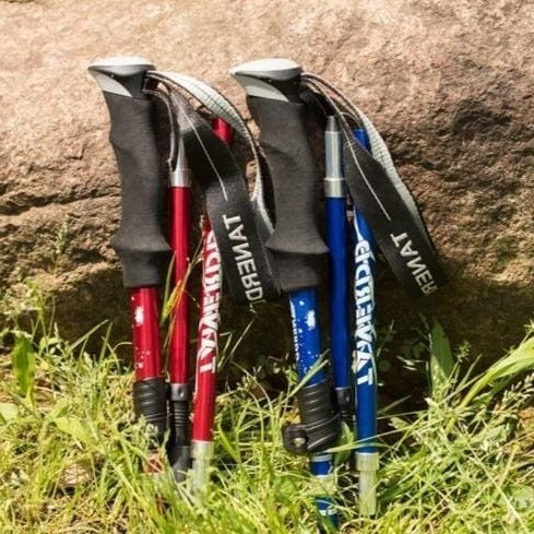 Versatile Hiking Support Poles - Compact & Adjustable