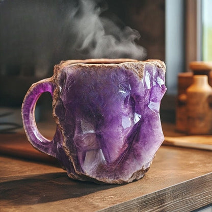 Microwave-Safe Coffee Cup with Textured Insulation