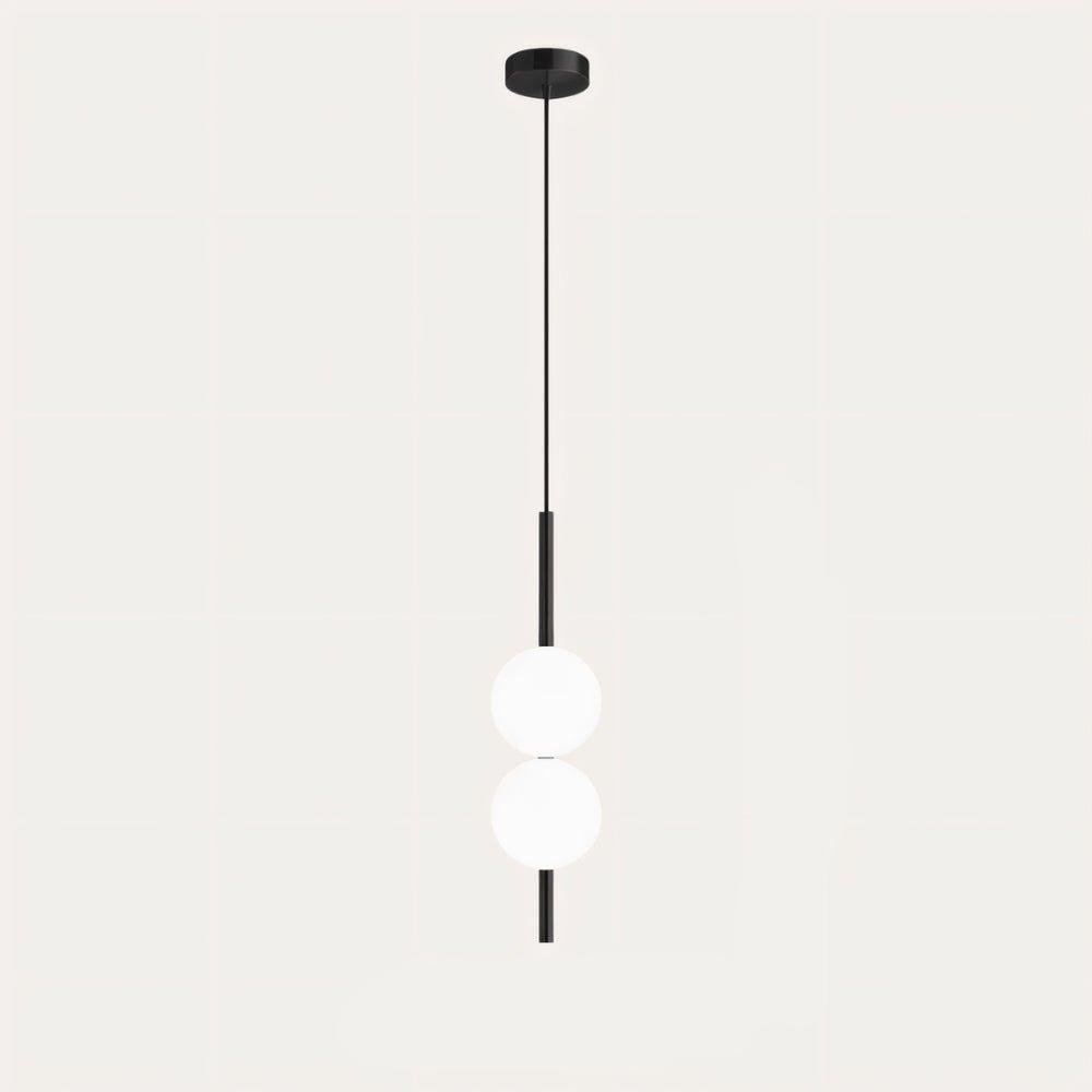 Simple Vertical Globe Hanging Light Fixture