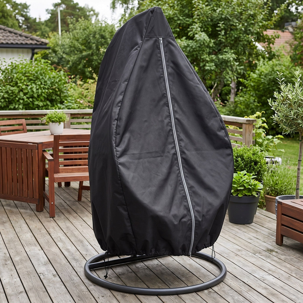 Egg Chair Cover for Outdoor Use – Waterproof and Hanging Design