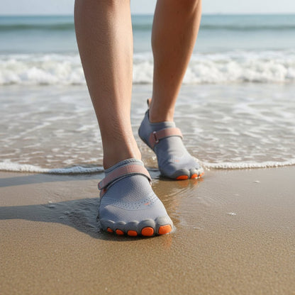 Flexible Aqua Shoes with Breathable Mesh for Natural Movement
