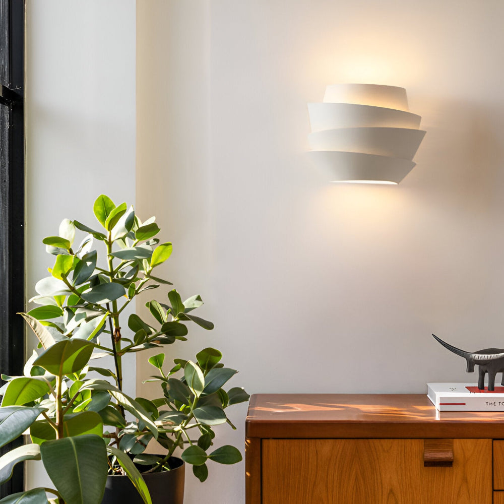 Wall Lamp with Dual Heads, E27 LED Sockets, Soft Warm Lighting