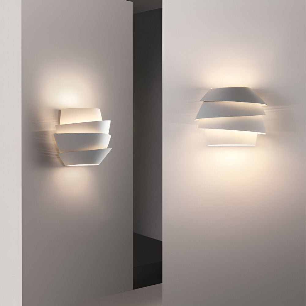 Wall Lamp with Dual Heads, E27 LED Sockets, Soft Warm Lighting