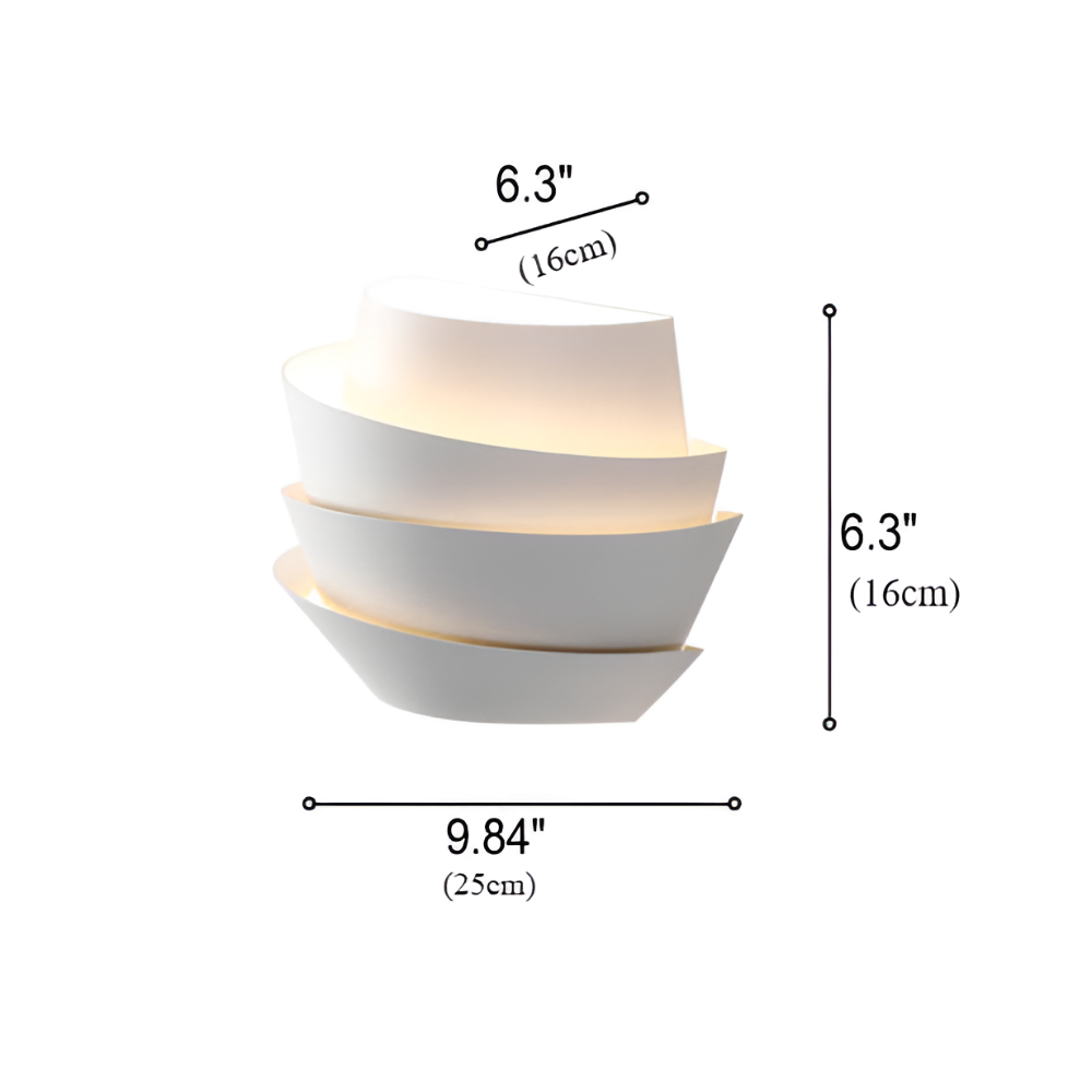 Wall Lamp with Dual Heads, E27 LED Sockets, Soft Warm Lighting