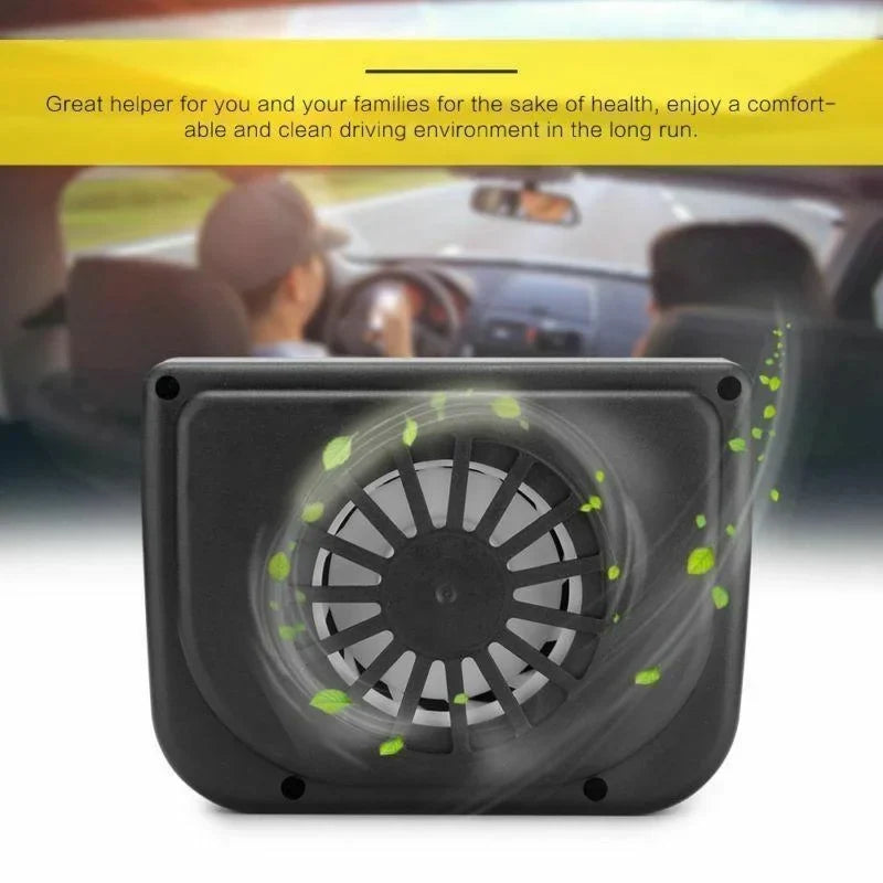 Solar Car Ventilation Exhaust Fan – Battery-Free Cooling for Vehicles
