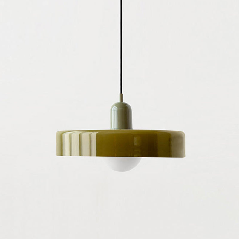 Two-Tone Pendant Light in Coastal Transitional Design
