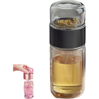 Premium Tea Infusion Bottle with Smart Separation Mechanism