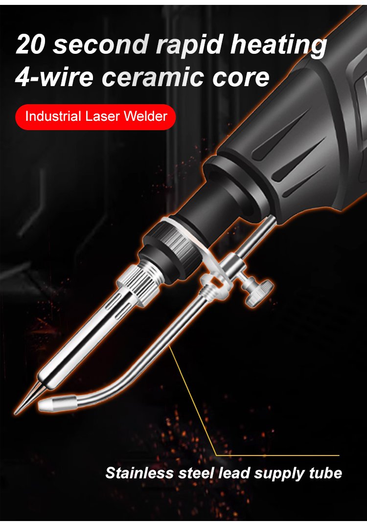 Versatile Welding and Cutting Tool with Quick Heat-Up and Comfort Grip