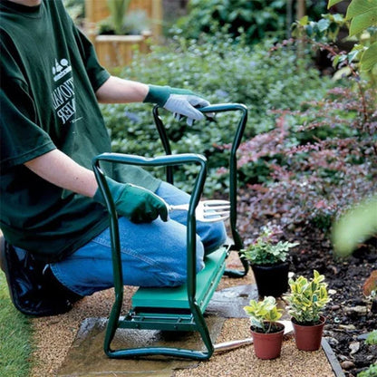 Versatile Garden Support Seat and Kneeling Pad