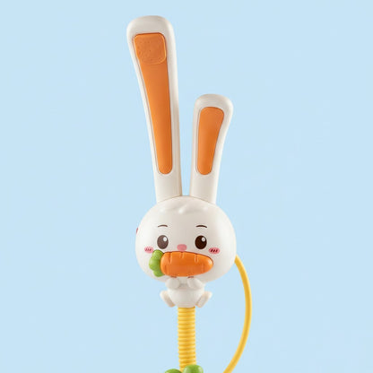 Baby Bath Shower with Electric Function – Bunny Design and Carrot Spout