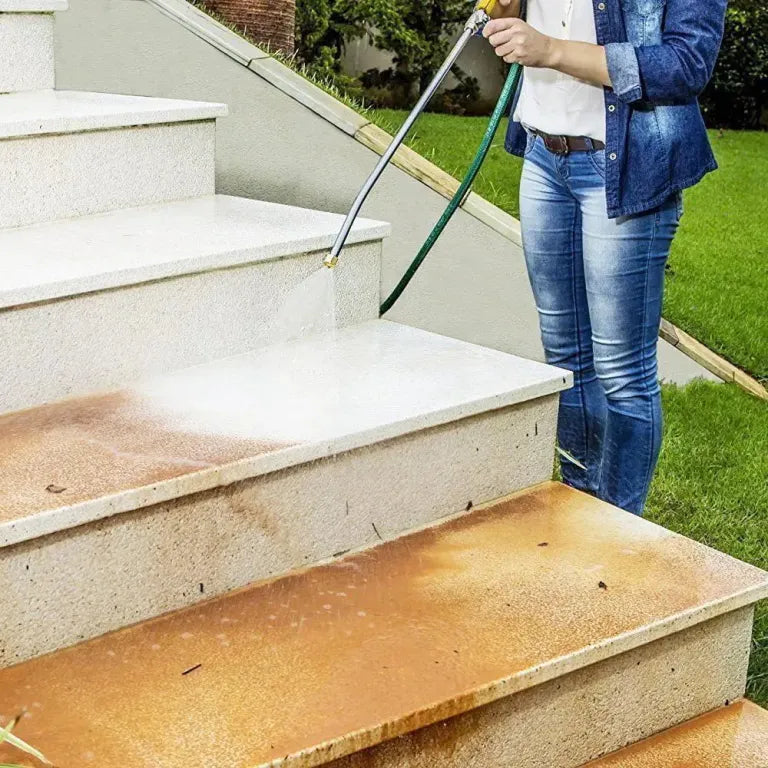 Versatile Garden Hose Sprayer with Adjustable Brass Heads