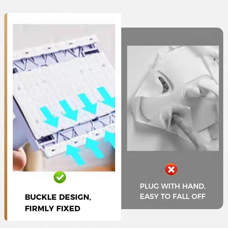 Effortless Mop with Automatic Cloth Change and Flexible Head