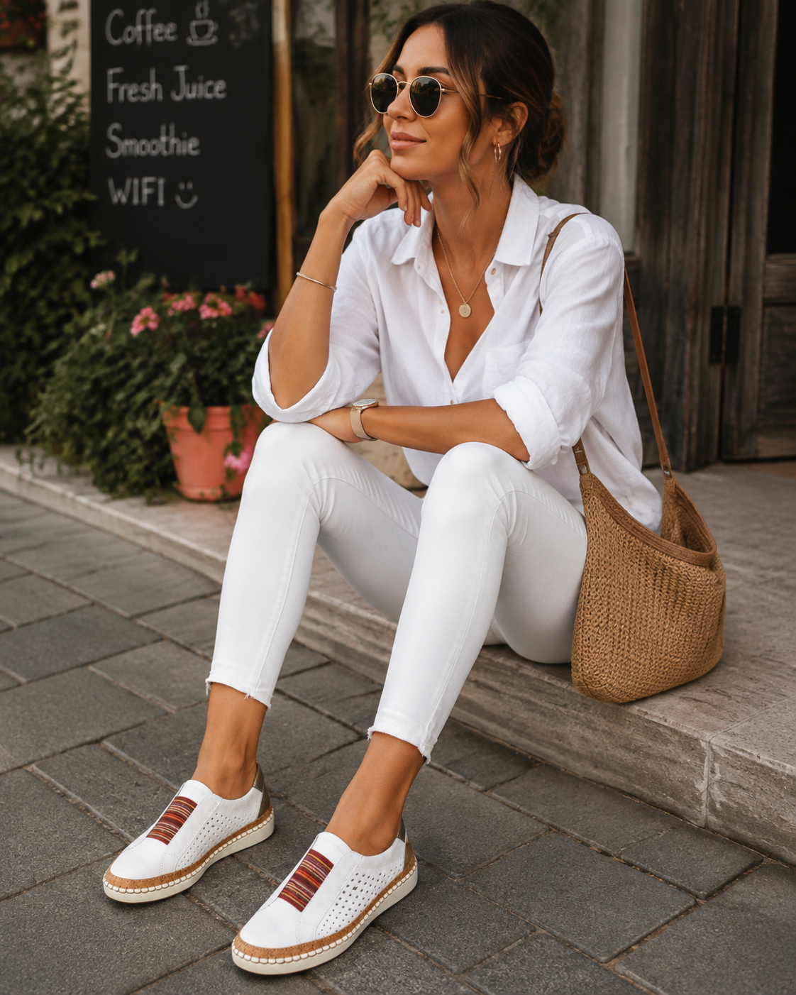 Comfortable Women's Sneakers with Wide Toe Box and Arch Support, Sizes 4-10