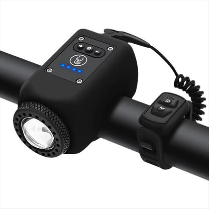 Premium Bicycle Safety Horn and LED Light Combo