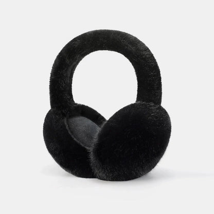Comfort-Fit Foldable Ear Warmers with Washable Covers