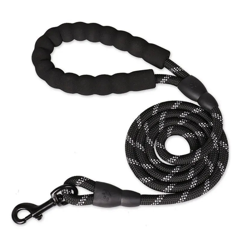 Reflective Dog Leash with Soft Grip & Enhanced Durability