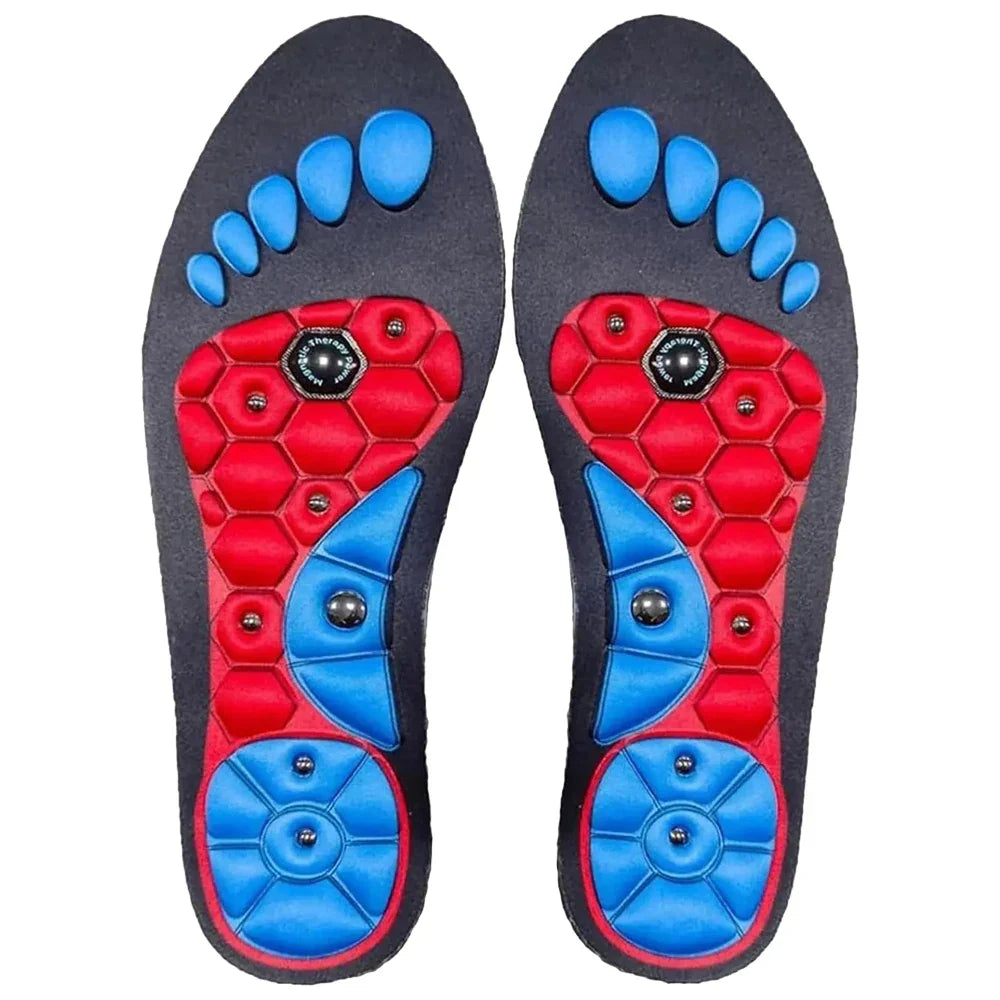 Energizing Magnetic Reflex Insoles for Foot Relief