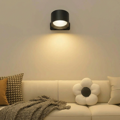 Touch Control LED Wall Lamp with Adjustable Brightness and 3 Color Options