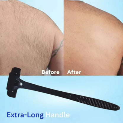 Ergonomic Back Groomer with Extended Reach for Men
