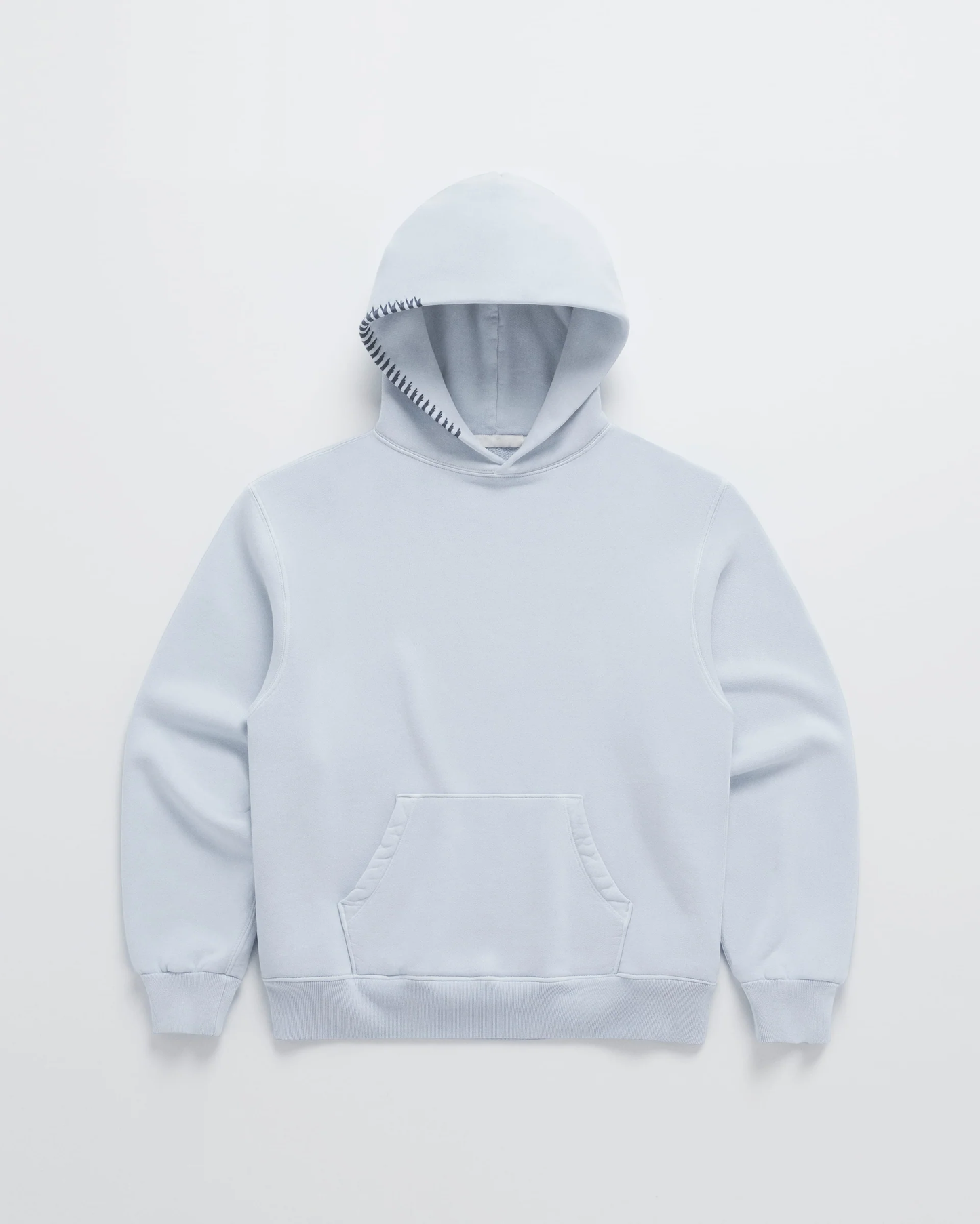 Tailored Cotton Blend Hoodie with Structured Hood Design