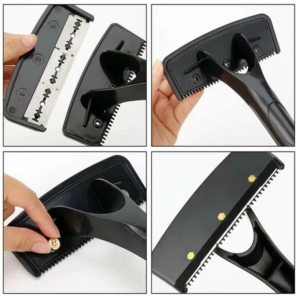 Ergonomic Back Groomer with Extended Reach for Men