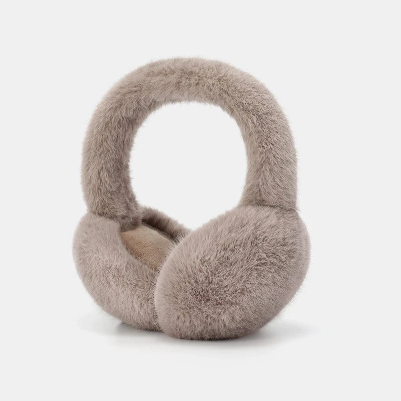 Comfort-Fit Foldable Ear Warmers with Washable Covers