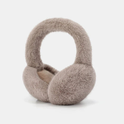 Comfort-Fit Foldable Ear Warmers with Washable Covers
